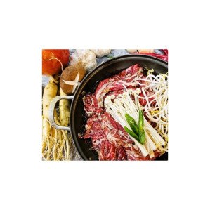 소불고기 수제 인삼 양념 1kg (실중량 1100g)
